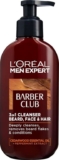 LOréal Paris Men Expert 3-in-1 Wash Barber Club Beard Face Hair 200ml