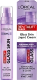 LOreal Paris Revitalift Filler Glass Skin Liquid Cream, Hybrid Milky Serum Moisturiser, Korean-Skincare Inspired, For Glass Skin Glow, 100 hours Hydration, Replump Skin Hyaluronic Acid, 50ml