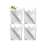 LSA Set of 4 Graphite Peaks Tumbler 560ml Glasses