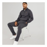 LUKE 1977 Mens TTPQR Tracksuit Charcoal