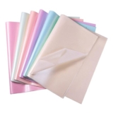 LUTER Flower Wrapping Paper, 30 Sheets, 20×27.6 In, Translucent Metallic