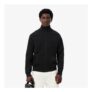 Lacoste Double Face Jersey Commuter Zipped Sweatshirt – Black