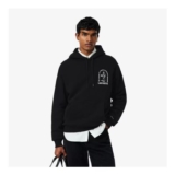 Lacoste Loose Fit Printed Hoodie