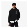 Lacoste Loose Fit Printed Hoodie
