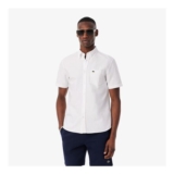Lacoste Regular Fit Short Sleeved Oxford Shirt