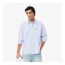 Lacoste Regular Fit Striped Oxford Shirt
