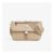 Lacoste Small Monogram Leather Flap Satchel