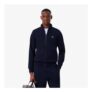 Lacoste Zip-up High Neck Fleece Sweatshirt