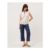 Lacy Sleeveless Broderie Top Ivory
