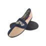 Ladies Adjustable Wide Fit Floral Slippers
