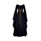 Ladies Halloween Witch Costume: Medieval Gothic Steampunk