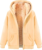Ladies Jackets Fleece Jacket Women Zip Up Hoodie Classic Outwear