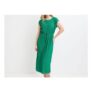 Ladies Jade Plisse Dress
