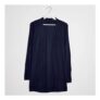 Ladies Navy Edge to Edge Cardigan