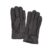 Ladies Pop Stud Leather Gloves – Black