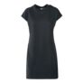 Ladies Turtle Extended Shoulder Dress Mini Dress Black by Urban Classics