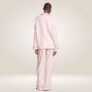 Ladies VS Pink Stripe Gold Lurex Pyjamas
