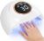 LadyMisty 72W UV LED Nail Lamp, 2026 New Upgrade UV Light for Gel Nails with 18 Beads, 3 Timer Nail Dryer, LCD Display, Auto Sensor, Professional Nail Lamps for Gel Polish White Lamp