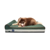 LaiFug Orthopedic Memory Foam Dog Bed with Waterproof Liner