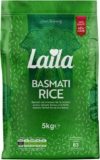 Laila Basmati Rice 5Kg, Aromatic Rice Basmati-Style – Discount at Checkout