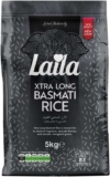 Laila Extra Long Grain Rice 5 Kg – 100% Gluten Free (£9 / £8.50 S&S)
