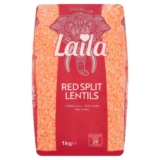 Laila Red Split Lentils 1Kg (Pack of 1) at checkout Max 6 per customer. 80p S&S