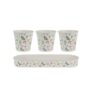 Lakeland Butterfly Garden Small Planters Set of 3