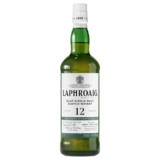 Laphroaig – Single Malt Scotch Whisky – 12 Year Old – 70cl – 46% ABV – Free C&C