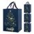 Large Christmas Gift Bags, 4 Pcs, 41x30x18 Cm, Gold Tree