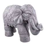 Large Stone Elephant Ornament