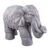 Large Stone Elephant Ornament