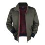 Larger than Life Bomber Jacket Mid-Season Jacket Khaki by RED by EMP