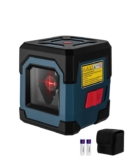 Laser Level, RockSeed Cross Line Laser Leveler Horizontal and Vertical Points Rotatable 360 Degree Tool. Sold by RockSeed store FBA