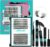 Lash Extension Kit Daybreak Lash Clusters kit with Bond and Seal Eyelash Remover and Lash Applicator for Beginner at Home(Daybreak,D-Mix8-16mm kit)