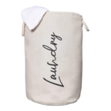 Laundry Script Natural Basket