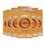 Lavazza, Qualit Oro, 6 Packs of 250 G Ground Coffee