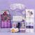 Lavender Pamper Gift Set for Women, Luxury Bath and Spa Gift Box, Self Care Relaxation Gifts for Her, Birthday Gifts for Mum, Wife, Sister, Best Friend, Teacher and Colleague