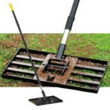Lawn Levelling Rake, 43x25cm Lawn Leveller with 204cm Long Handle – Sold by BlumeTrec / FBA