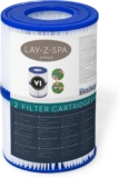 Lay-Z-Spa Filter Cartridge Hot Tub Filters Type VI, 2 Pack