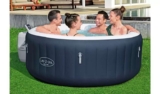 Lay-Z-Spa New York 4 Person AirJet Hot Tub & Cover – With Code