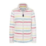 Lazy Jacks Womens LJ157S Striped Snug Fleece Jacket