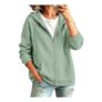 Lcyu Womens Oversized Knit Hoodie Dress with Pockets