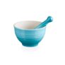 Le Creuset Mortar and Pestle, Stoneware, 11.5 cm, 360 g, 300 ml, Caribbean With Voucher (Selected Accounts) Sold By Le Creuset store