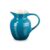 Le Creuset Stoneware Breakfast Jug, 600 ml, 550 g, Deep Teal, 70903066420002