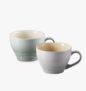 Le Creuset Stoneware Grand Mugs, 6 x 400ml Mix & Match – Sage Mist Grey – with Code (£10.30 per Mug)