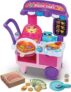 Leapfrog Build a Slice Pizza Toy Cart Roleplay Set Includes over 30 Pieces – Pink W/ code – Free C&C