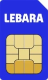 Lebara 5GB Data, Unltd mins & Texts, 100 International Mins, EU roaming, for 3 months(£4.95 after), Monthly rolling plan £12 TCB