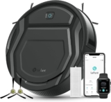 Lefant M210Pro Robot Vacuum Cleaner,4000Pa Suction,Featured Carpet Cleaner Small Robot 7.8cm Thin 28cm DIA, Robotic Vacuum Alexa Voice Control Self-Charging Ideal for Pet Hair Hard Floor and Carpet