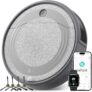 Lefant M310 Robot Vacuum Cleaner,4500Pa Strong Suction,180 Min,7.9 cm Thin, Automatic Self-Charging Small Robotic Vacuum, 2.4G Wi-Fi/App/Alexa Control,Anti-Tangle Design,Ideal for Pet Hair Hard Floor