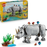 Lego Creator 3-in-1 31171 Wild Animals: Majestic Rhino with Birds